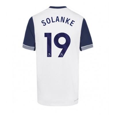 Moški Nogometni dresi Tottenham Hotspur Dominic Solanke #19 Domači 2024-25 Kratek Rokav Moški Nogometni dresi Tottenham Hotspur Dominic Solanke #19 Domači 2024-25 Kratek Rokav